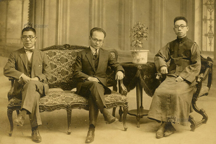 天津鼎张照相馆,1920年前后.