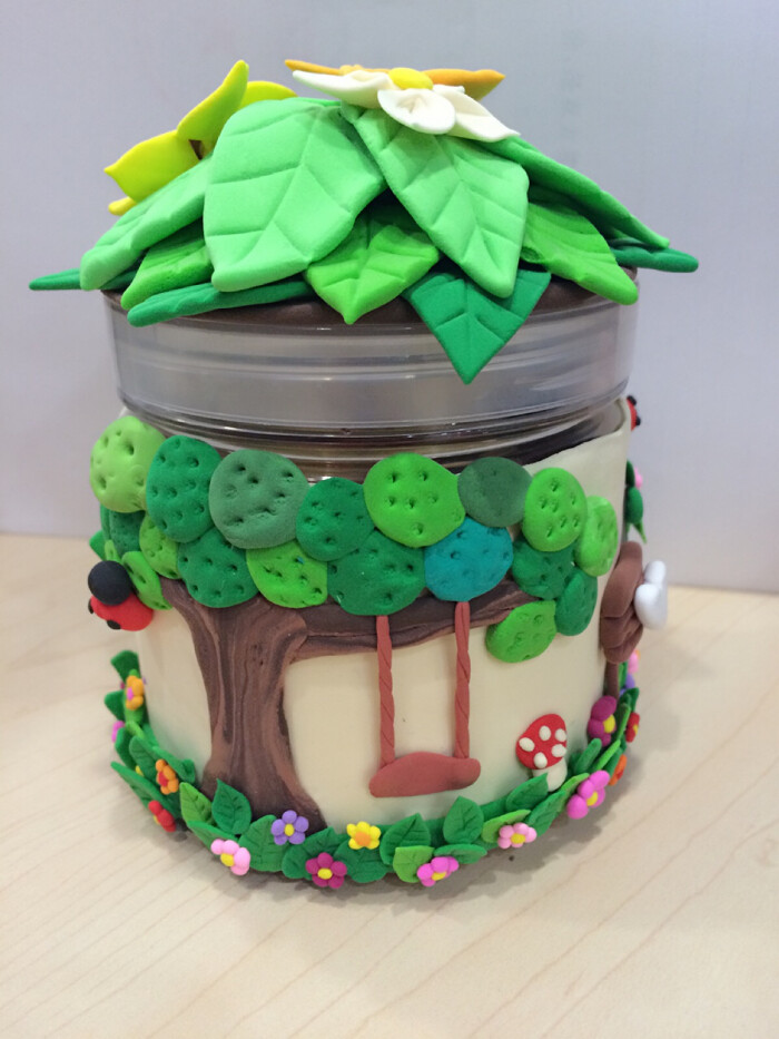 粘土DIY,花朵房子-堆糖,美好生活研究所