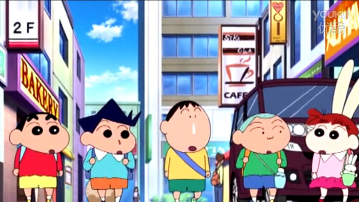 蜡笔小新 五人行