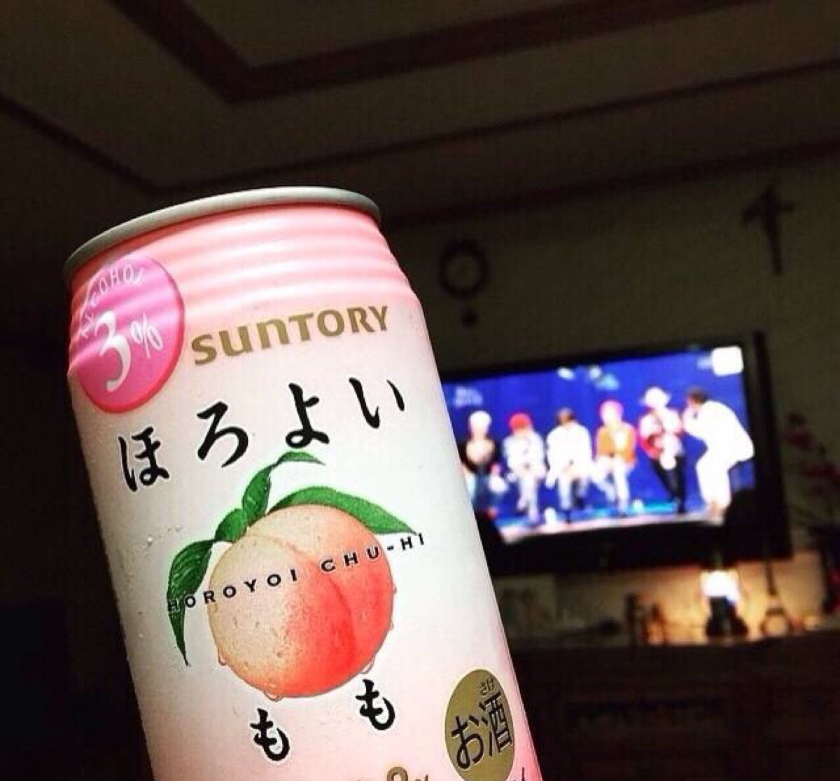 suntory 微醉 ほろよい桃子饮料
