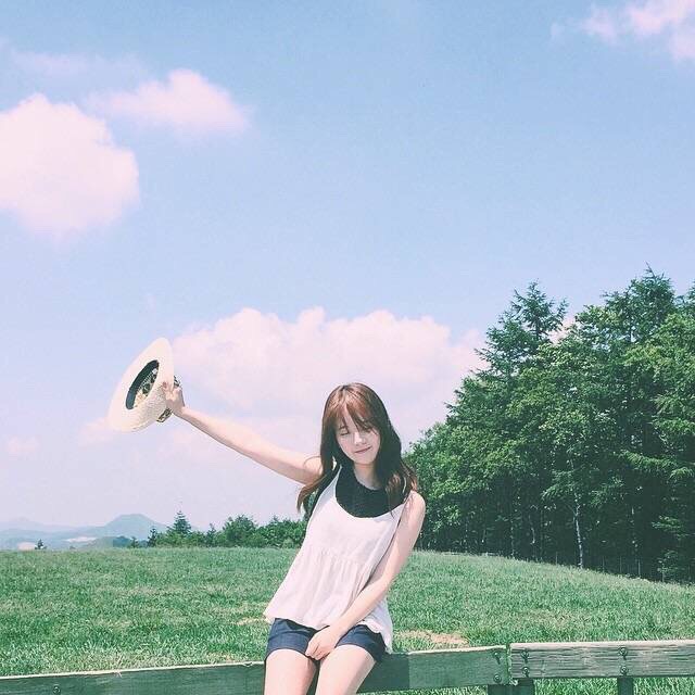 女生头像 天空 夏天