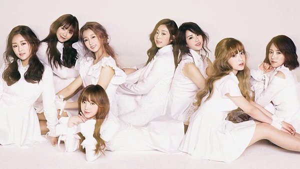 lovelyz 李秀晶 刘智嫒 徐智秀 李美珠 金智妍朴明恩 柳秀静 郑艺仁