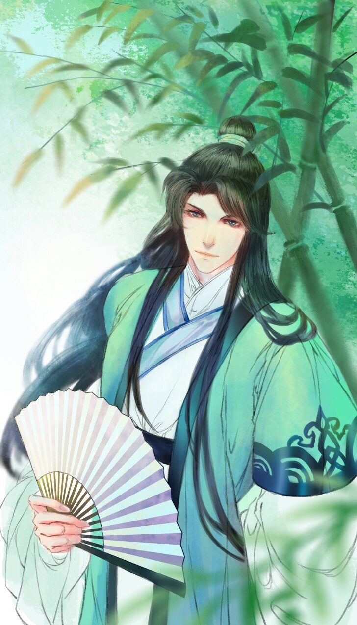 绘师微博:安燃#人渣反派自救系统# #沈清秋