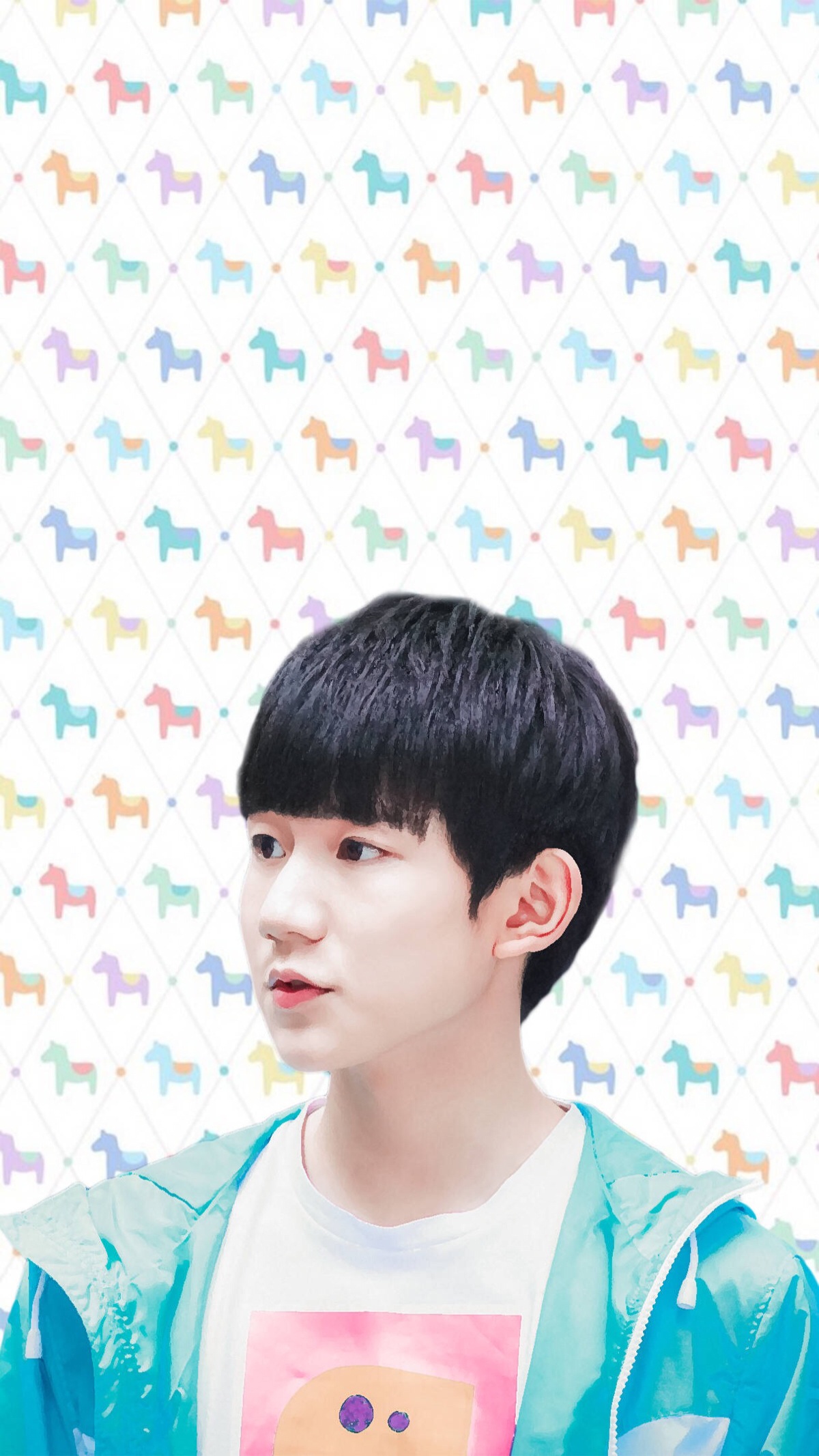 王源 #tfboys 自制手机壁纸手机桌面背景 高清 可爱