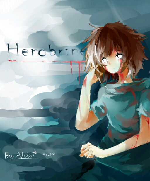 浑身是血的herobrine