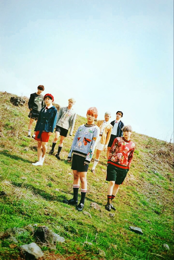 防弹少年团 花样年华youngforever concept photo 修图