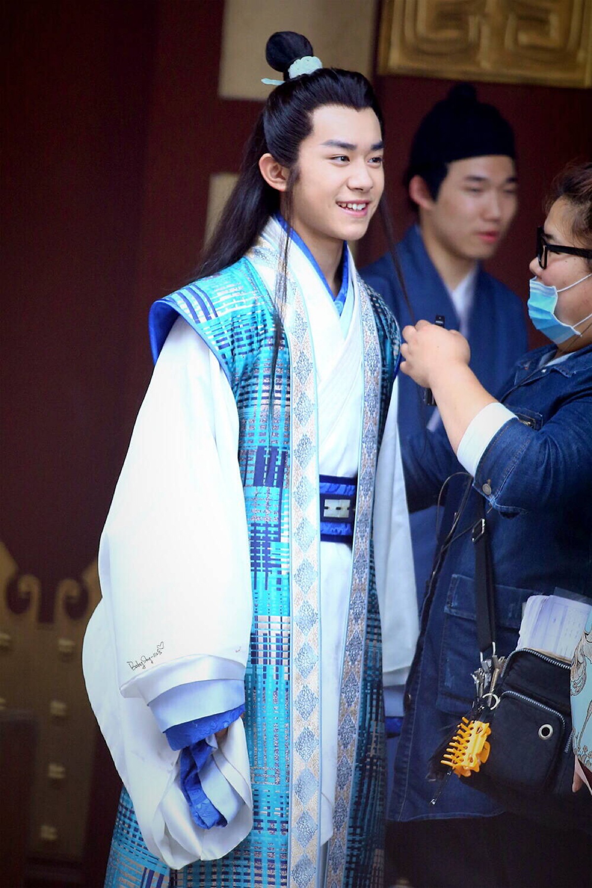 易烊千玺#tfboys 思美人少年屈原 拍摄花絮 高清 帅气 可爱