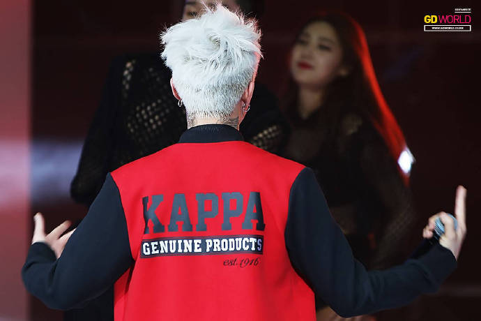 160426【gd】#权志龙##kappa百年巨星代言人权志龙# 高清补图cr:logo