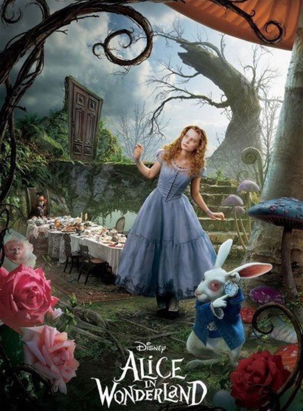 《爱丽丝梦游仙境》(alice in wonderland)是迪士尼的一部3d立体电影