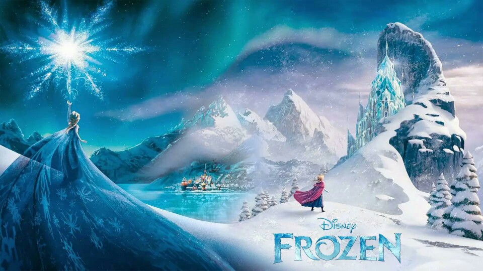 《冰雪奇缘》(frozen),2013年迪士尼3d动画电影,迪士尼成立90周年纪念