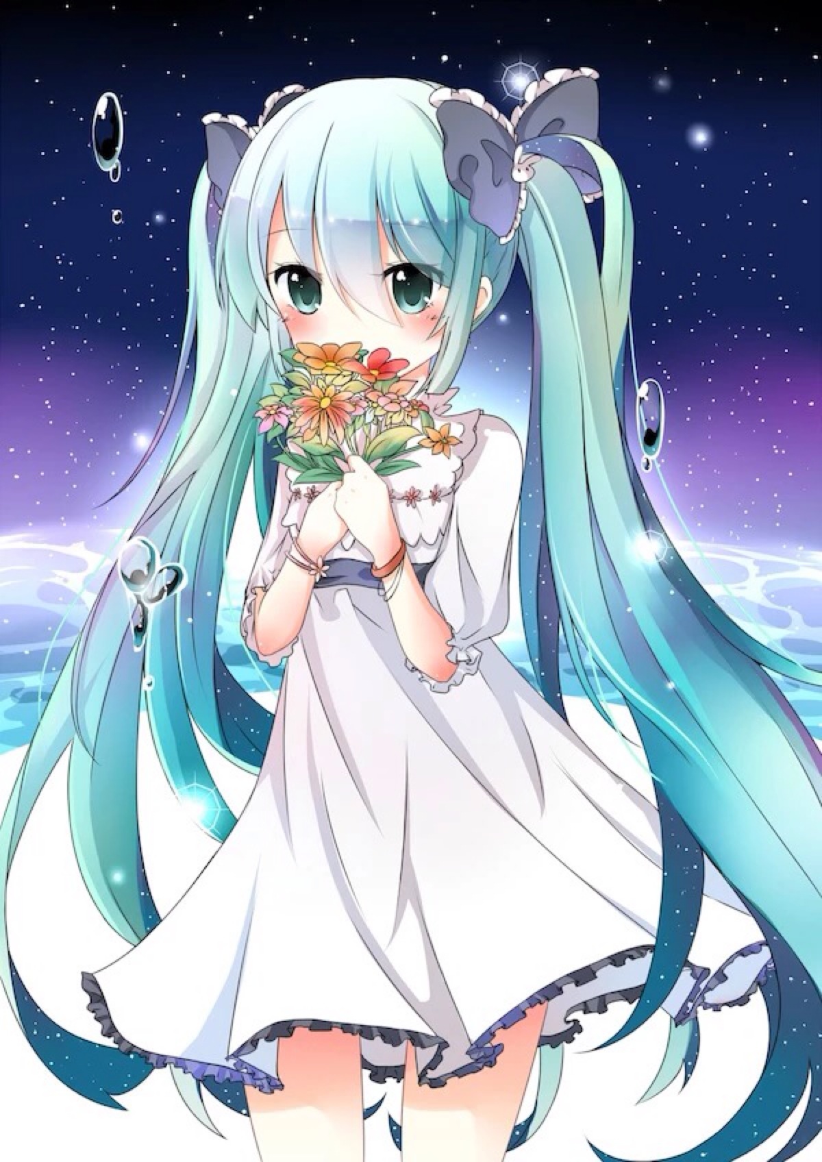初音害羞惹ing