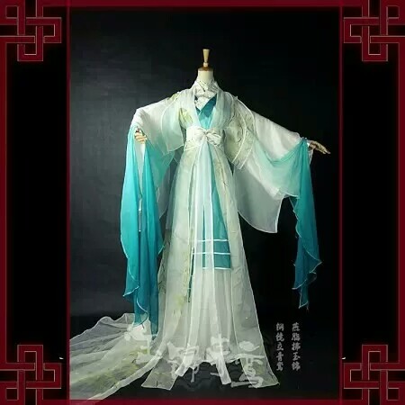 古风服装绘画素材