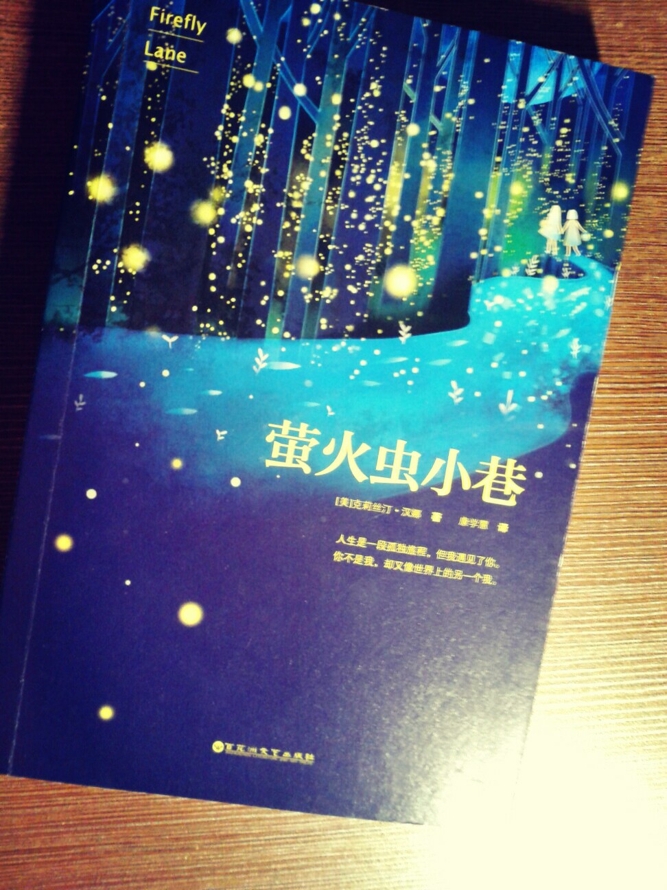 《萤火虫小巷》一本描述女性友谊的外国文学,本书的两位主人公