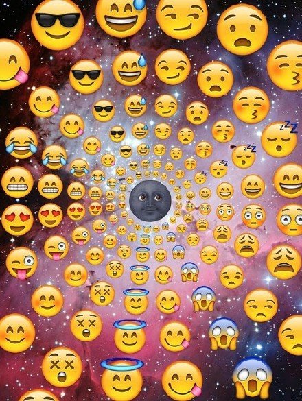 emoji 魔性 搞笑 平铺 简单 iphone壁纸android壁纸聊天背景各种素材