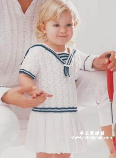 女童海军裙(英文)-手工爱好者-堆糖,美好生活研