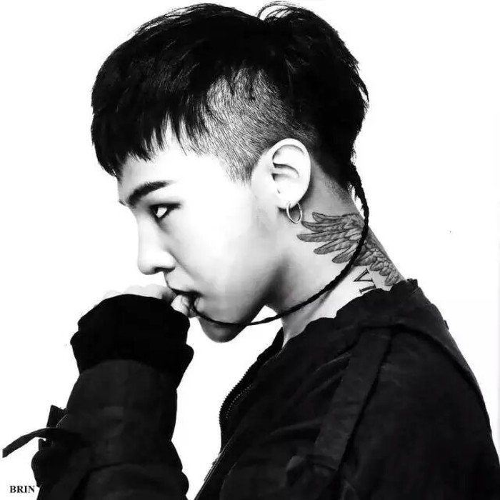 g-dragon 权志龙 gd#黑白系列图