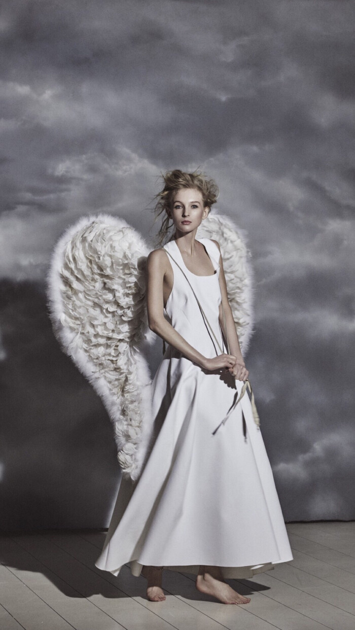 mariano vivanco 手机壁纸桌面背景 欧美摄影模特插图造型 唯美白色