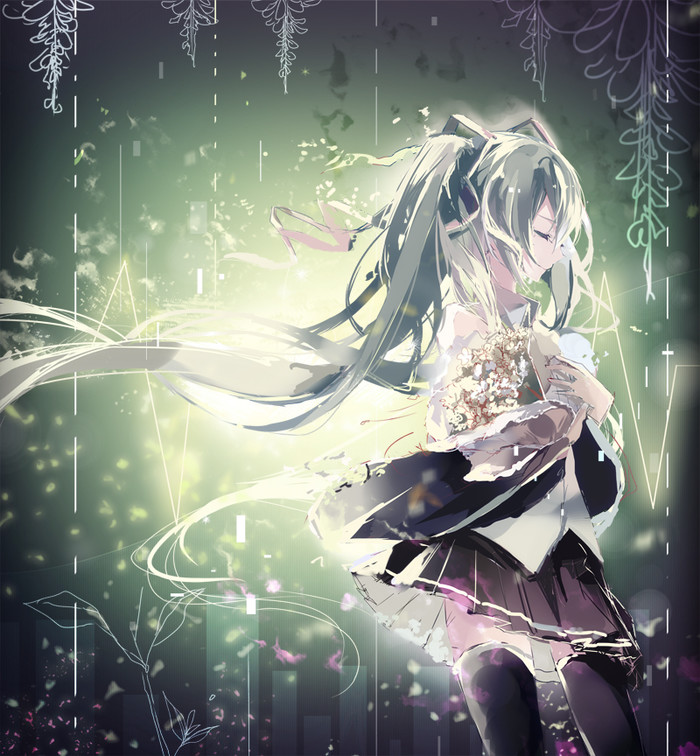 初音未来,v家,动漫美少女,巡音流歌(巡音露卡),洛天依,乐正陵,静音