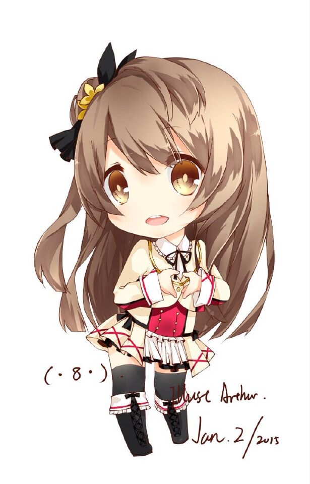 lovelive手绘q版小鸟