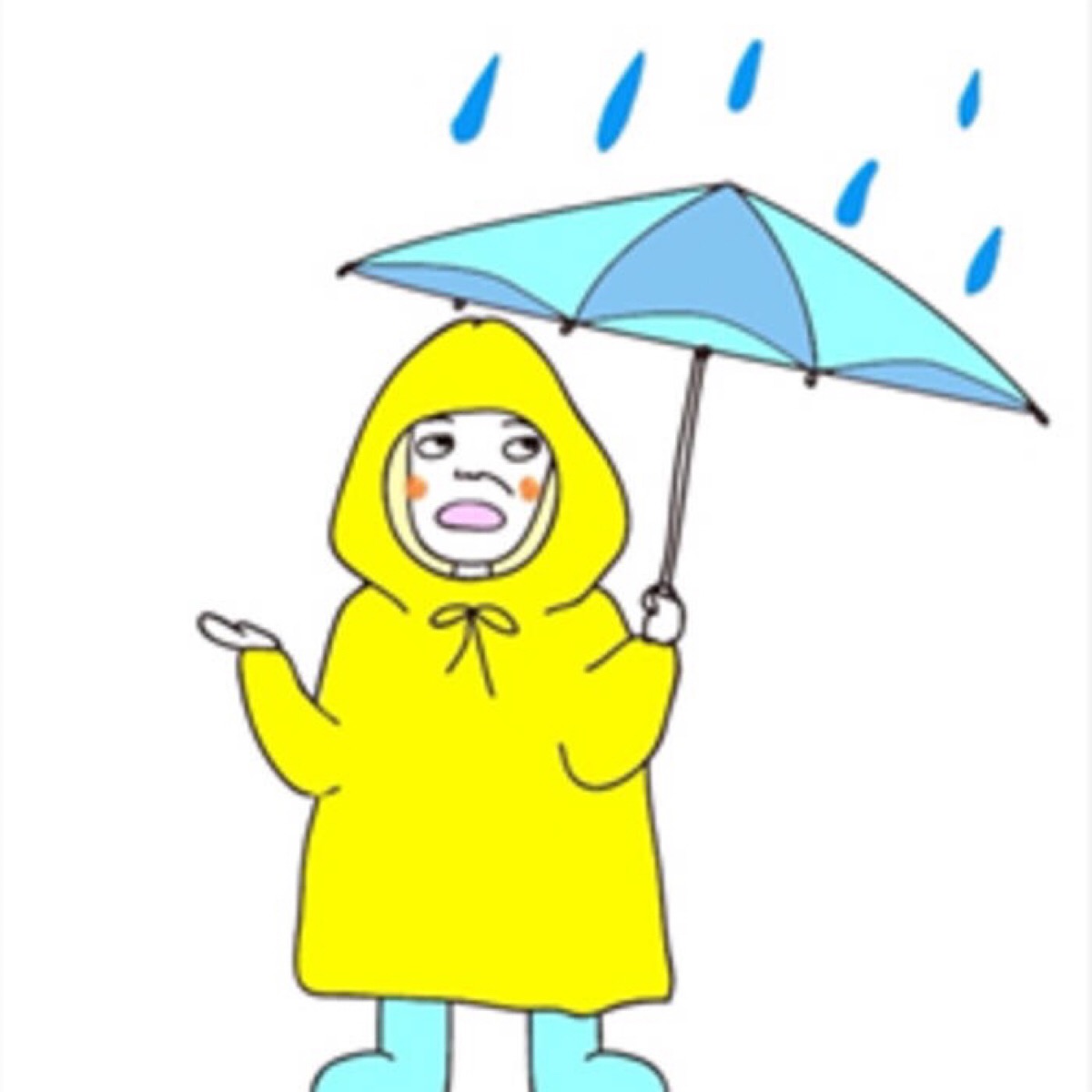 下雨头像