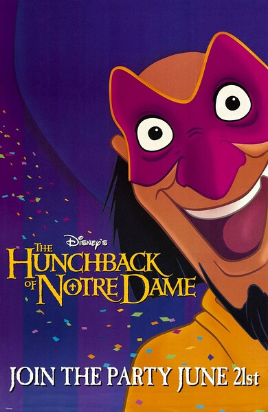 《钟楼怪人 the hunchback of notre dame》1996年6月21日,迪士尼第34