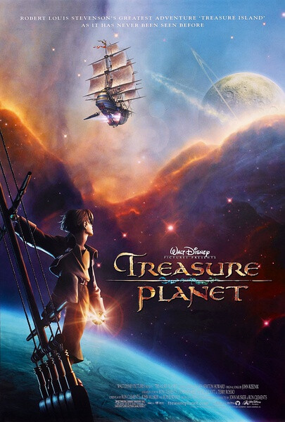 《星银岛 treasure planet》2002年11月27日,迪士尼第43部经典动画