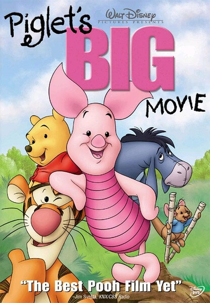 《小猪大行动 piglet"s big movie》2003年3月21日,迪士尼电影版卡通