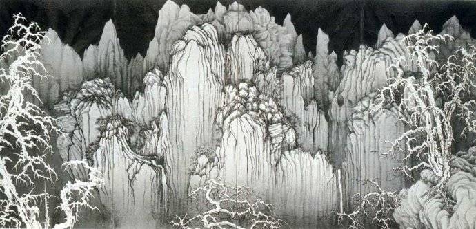 日本绘画届有"五座大山"之说:东山魁夷,平山郁夫,高山辰雄,杉山宁和加