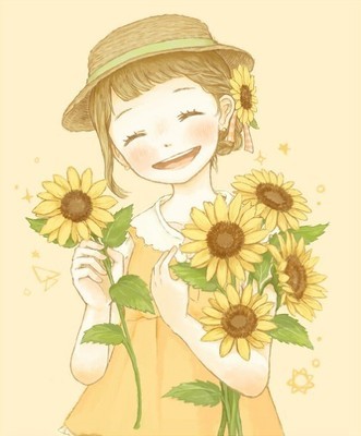 听说每一个爱向日葵的人儿,都能带给人温暖,因为他们心底住着太阳.