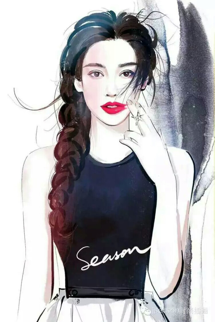 angelababy卡通,angelababy卡通图片 油画 女神 angelababy 卡通