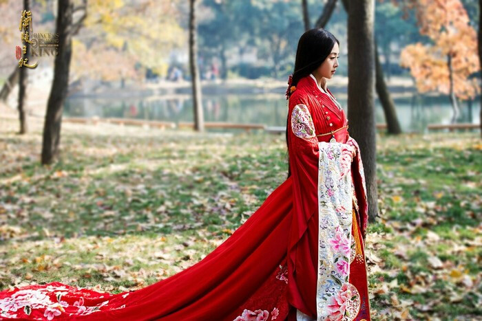 兰陵王妃 张含韵 古装电视剧定妆照