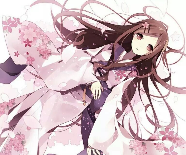 ≮我的壁纸≯ 动漫 二次元 樱花 和服 古装 萌萌哒