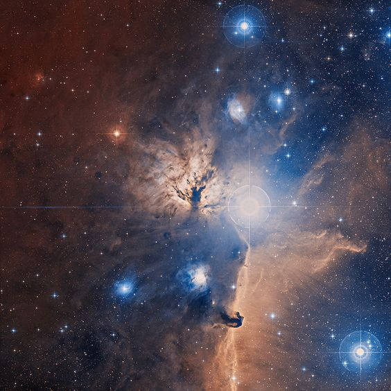 天文酷图# 火焰星云,给定的名称是ngc 2024和sh2-277,是在猎户座的一