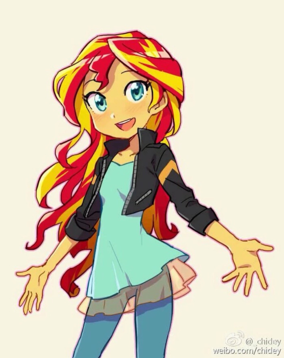 eqg3 同人 sunset shimmer 余晖烁烁 大师姐