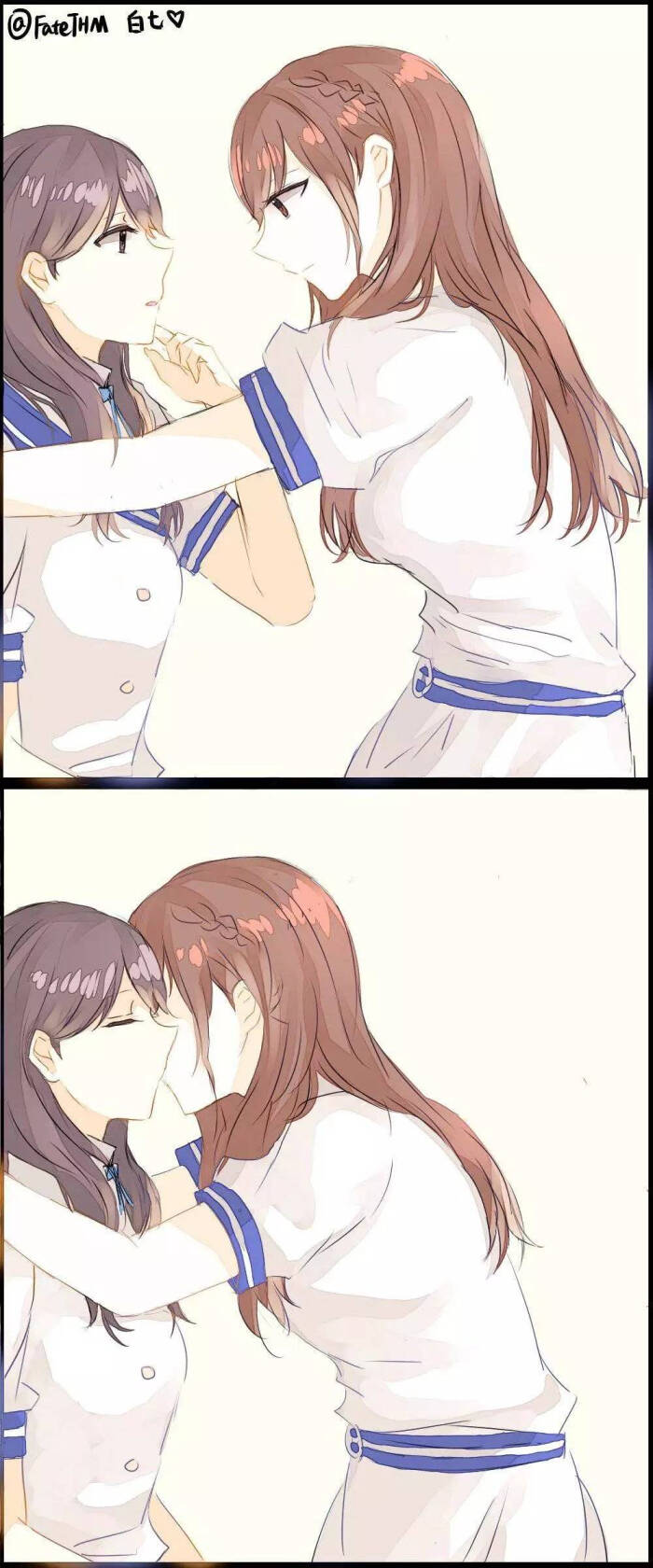 壁咚～百合