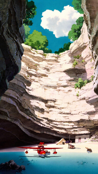 场景 宫崎骏 插画 壁纸