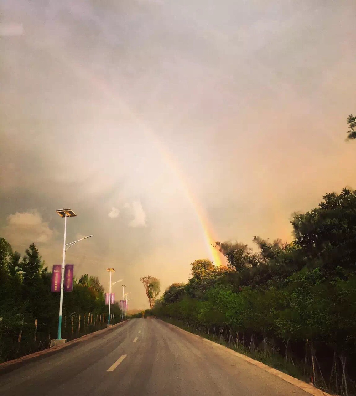 雨后彩虹