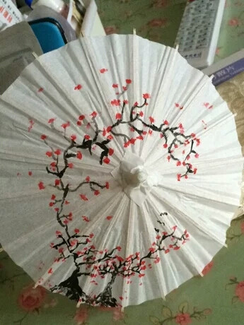 纸伞画