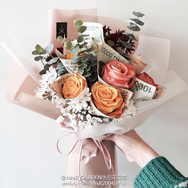 ins | 韩式花束 chic风韩国花店 from instagram 关注微博每日更新