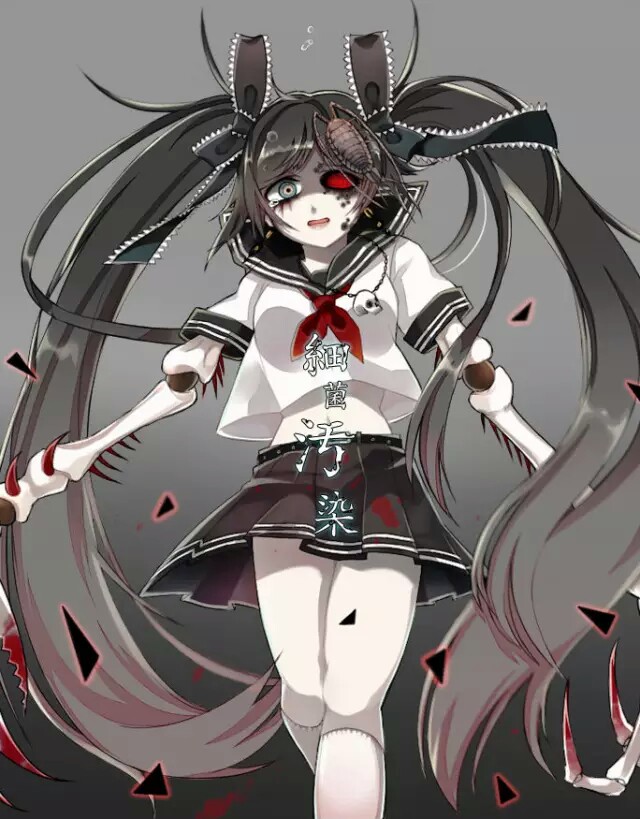 初音未来 美少女 二次元 v家 壁纸 杂音未来