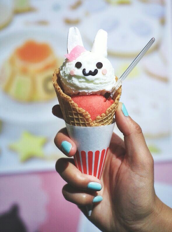兔子冰淇淋甜筒
