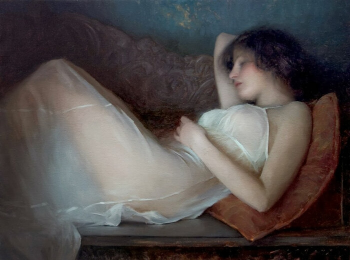 1975年出生的美国现实派画家jeremy lipking…-堆糖