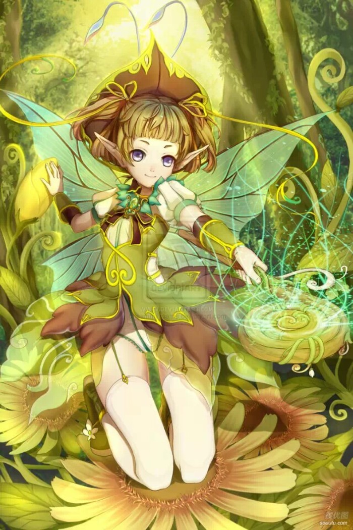 精灵 花仙子