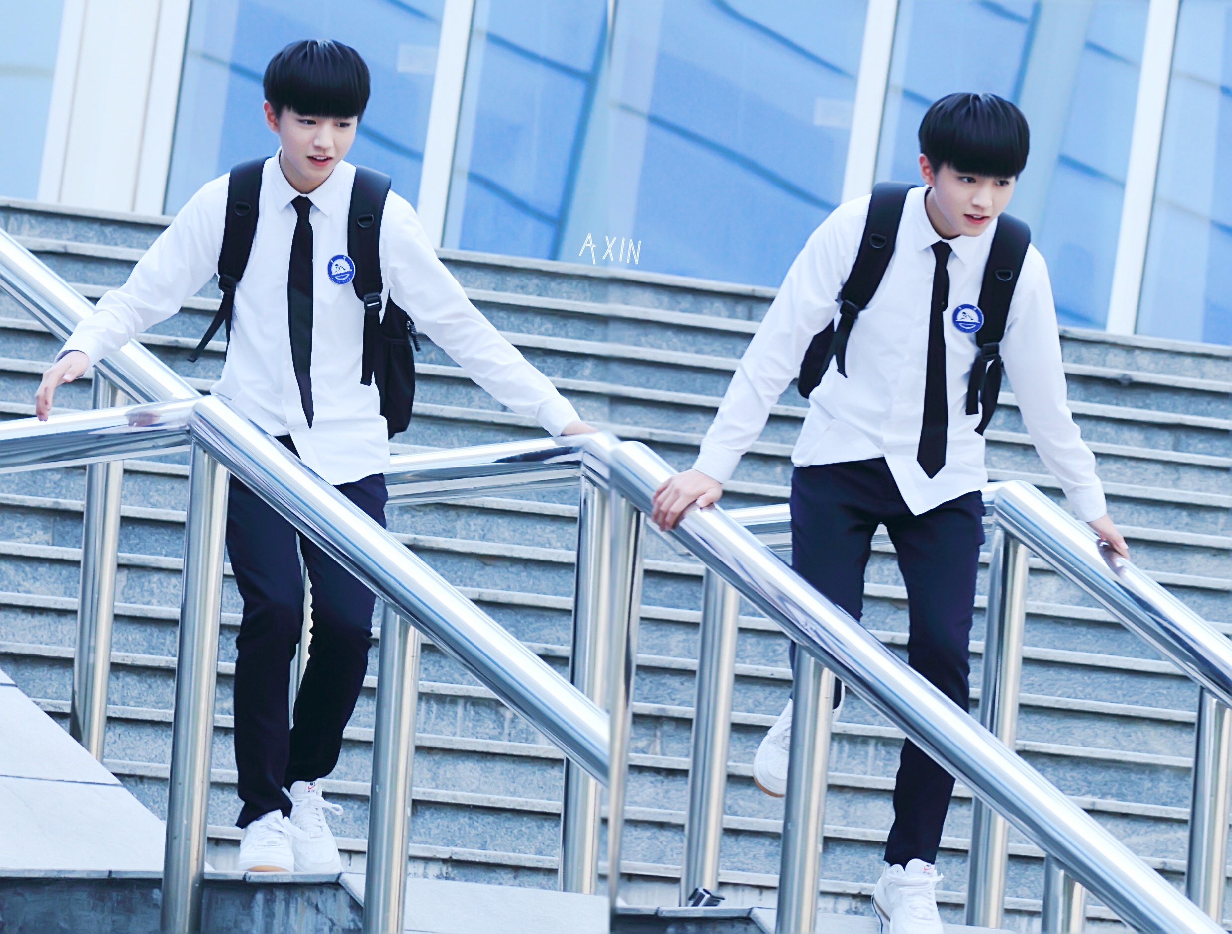 王俊凯#tfboys王俊凯#tfboys 超少年密码拍摄cr:aaa-axin