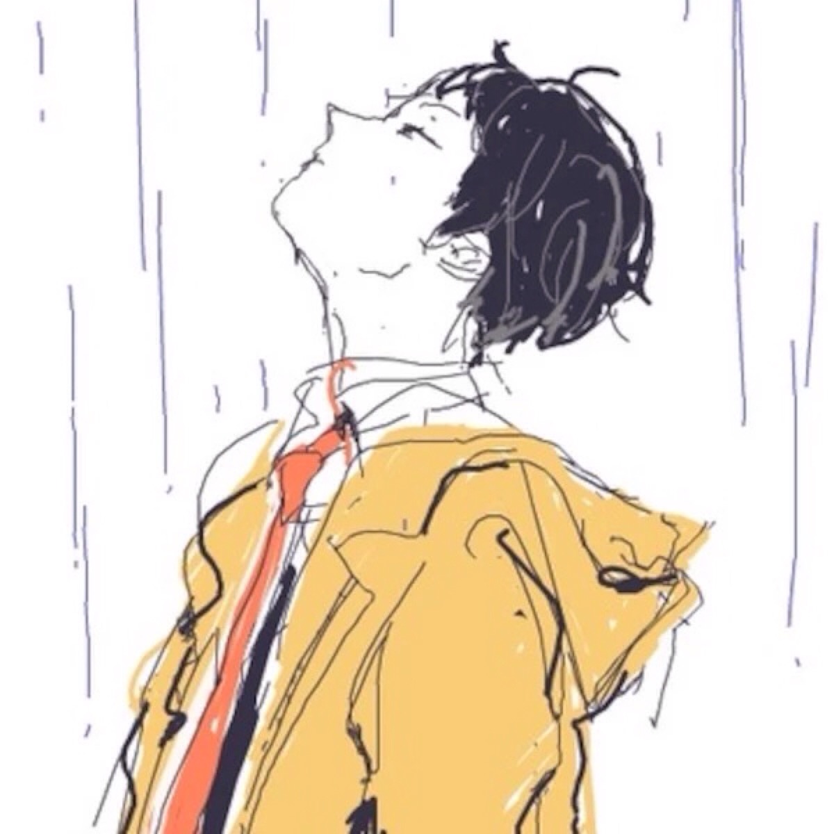 淋雨