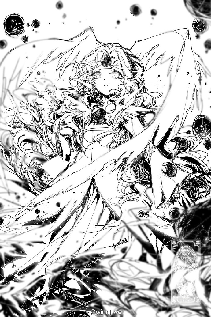 无库洛牌微博@winni_wc