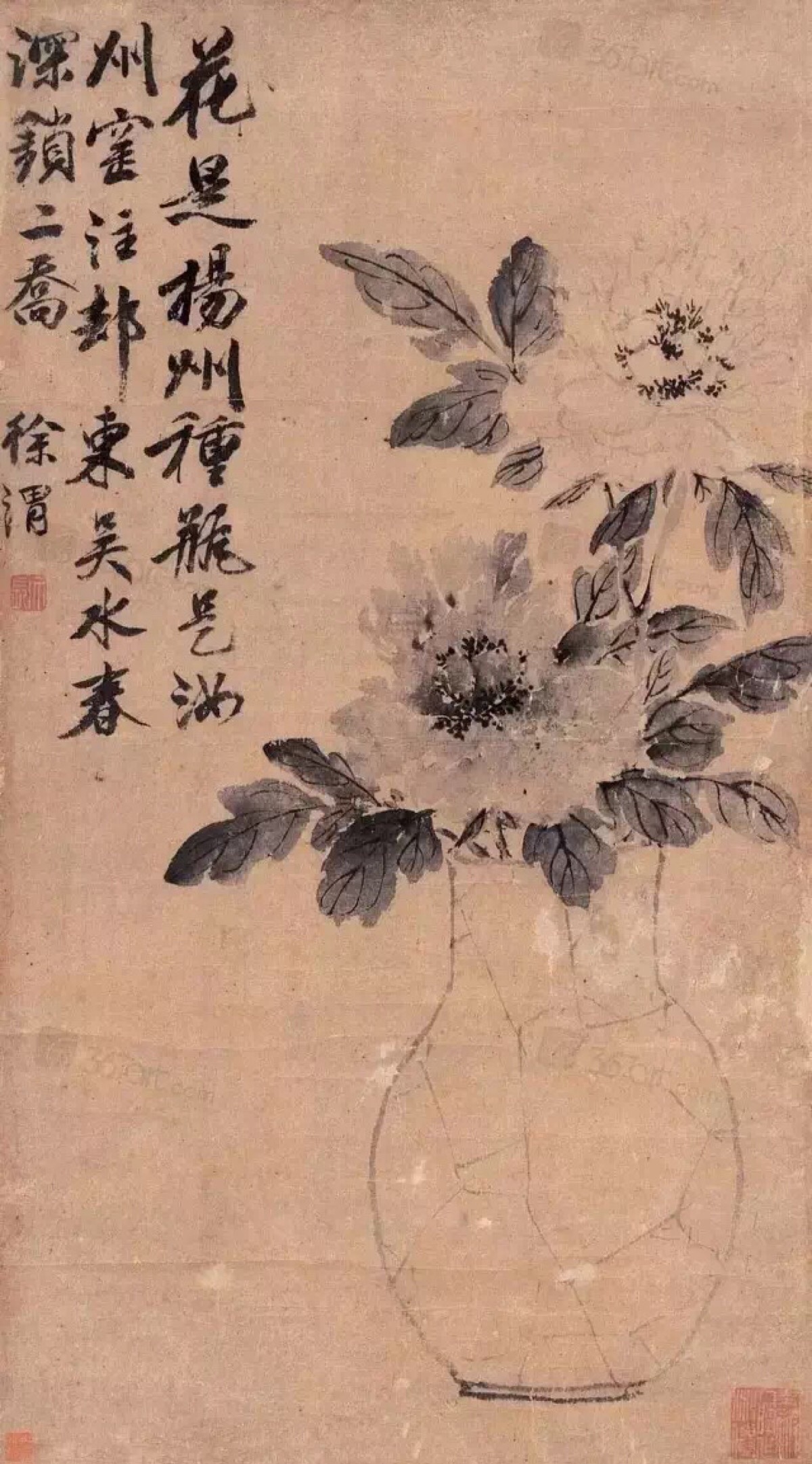 徐渭(152l～1593)明代书画家