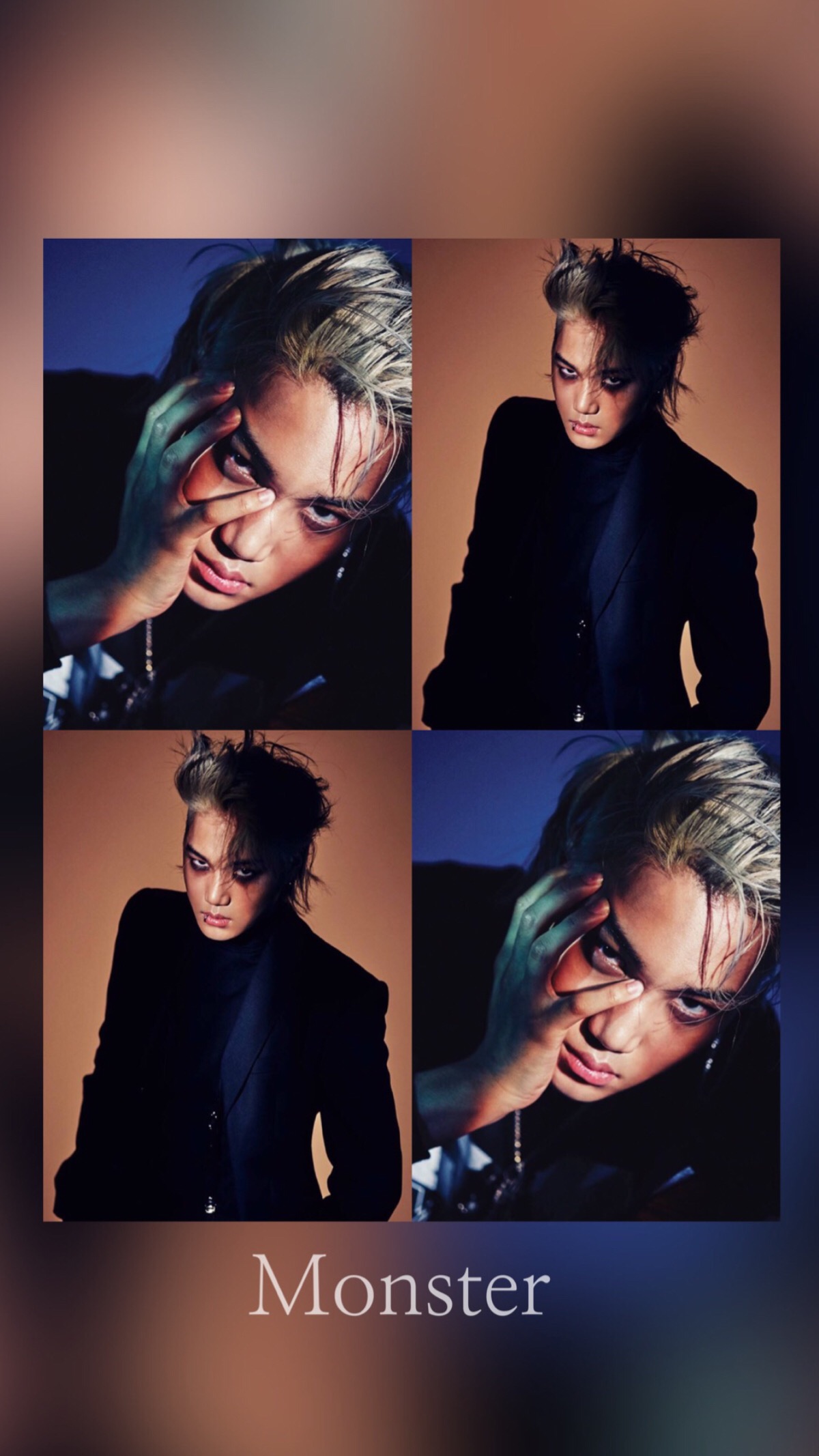 金钟仁 kai exo monster