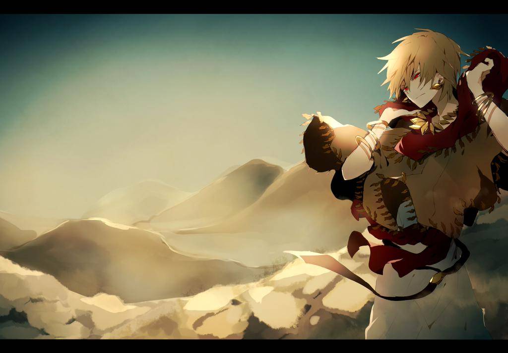 吉尔伽美什,日本type-moon公司原作的系列游戏《fate/stay night》