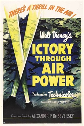 1943/7/17《victory through air power》译名:《空中致胜 》